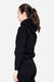 Lane Seven LS16001 Mens Urban Pullover Hooded Sweatshirt Hoodie w/ Pouch Pocket Black Model Side