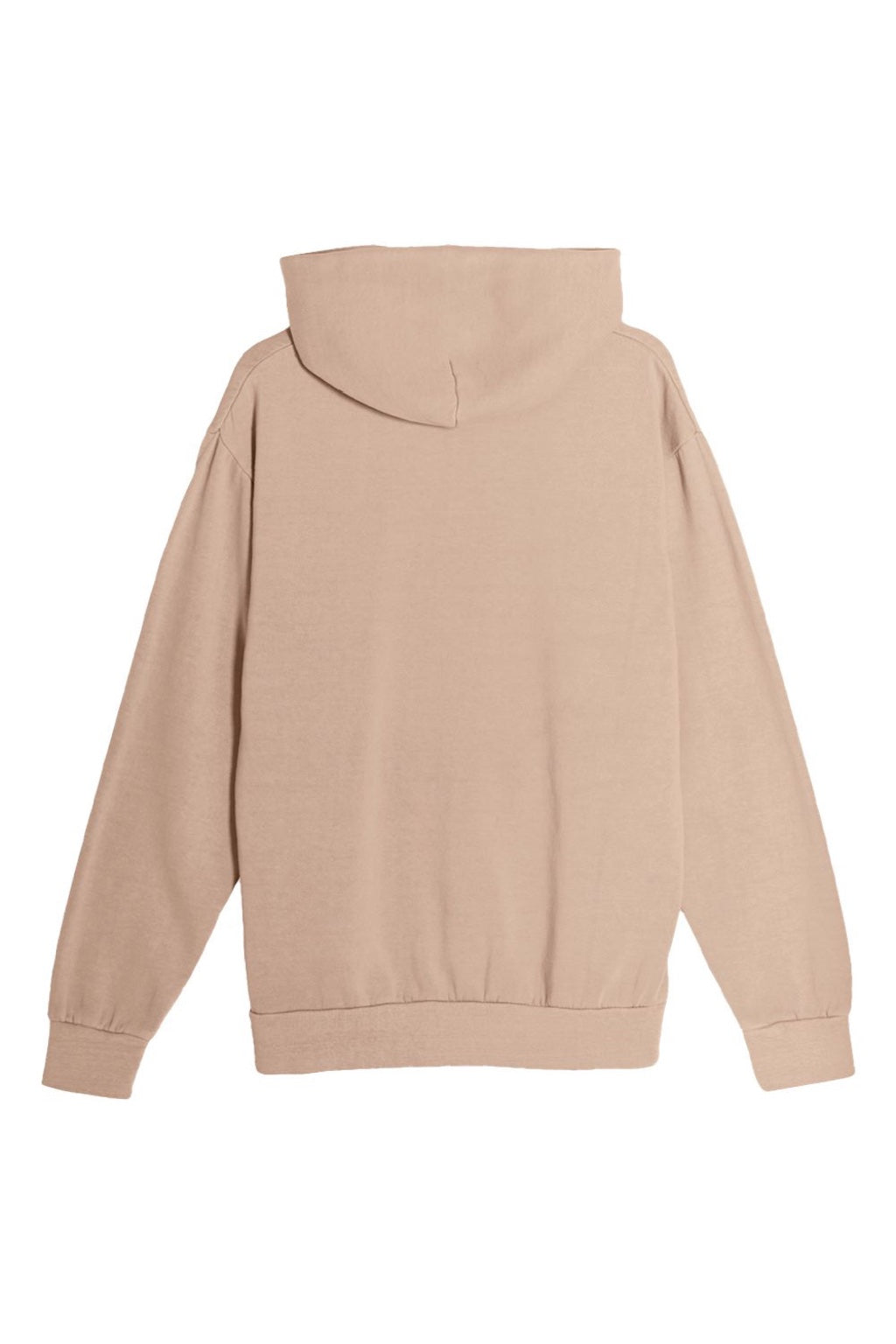Lane Seven LS16001 Mens Urban Pullover Hooded Sweatshirt Hoodie w/ Pouch Pocket Burro Flat Back