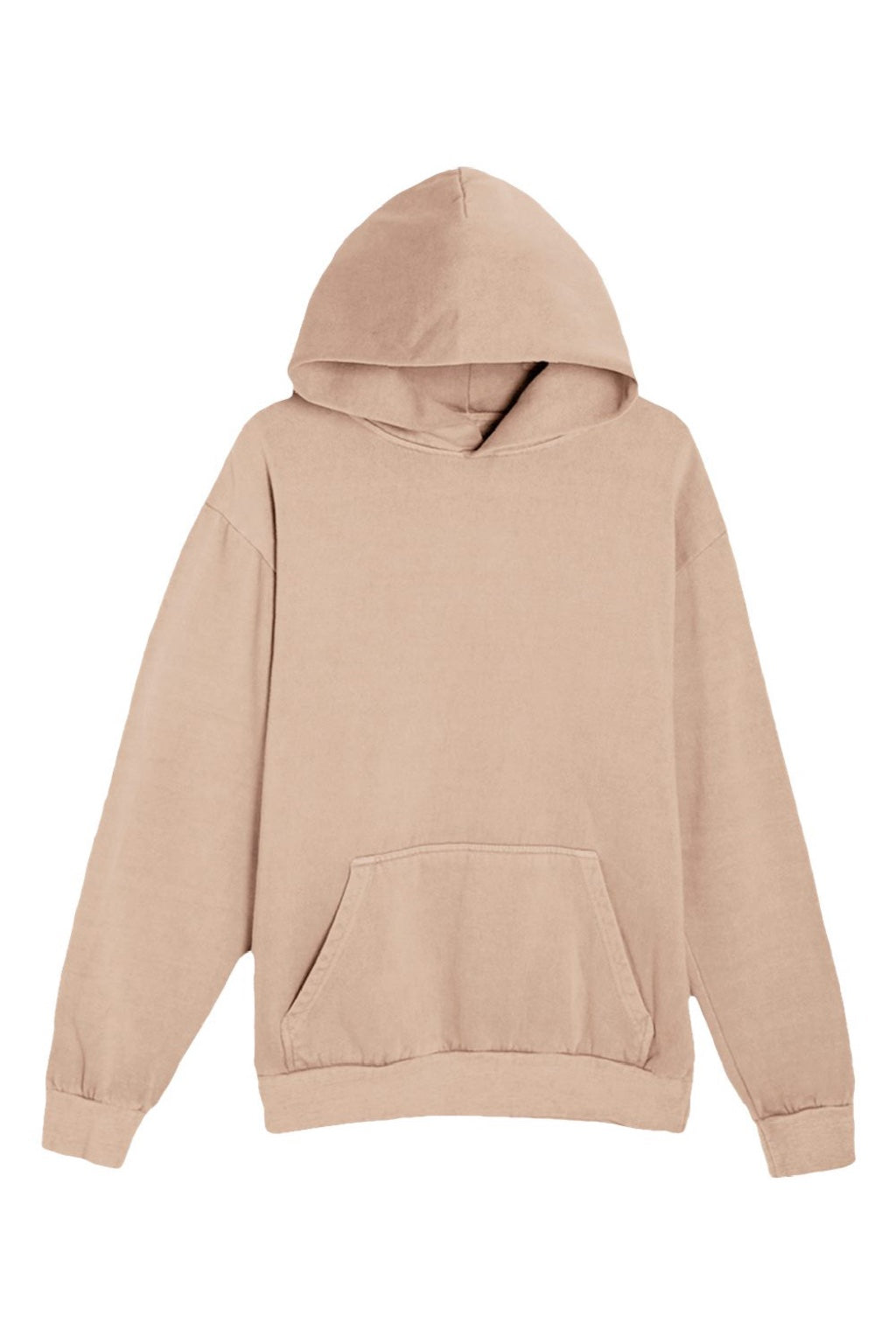 Lane Seven LS16001 Mens Urban Pullover Hooded Sweatshirt Hoodie w/ Pouch Pocket Burro Flat Front