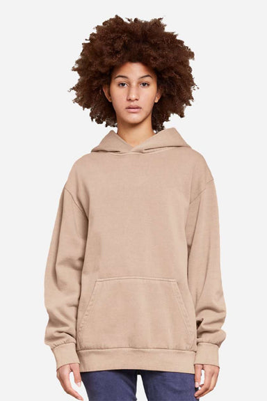 Lane Seven LS16001 Mens Urban Pullover Hooded Sweatshirt Hoodie w/ Pouch Pocket Burro Model Front