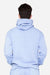 Lane Seven LS16001 Mens Urban Pullover Hooded Sweatshirt Hoodie w/ Pouch Pocket Grape Ice Model Back