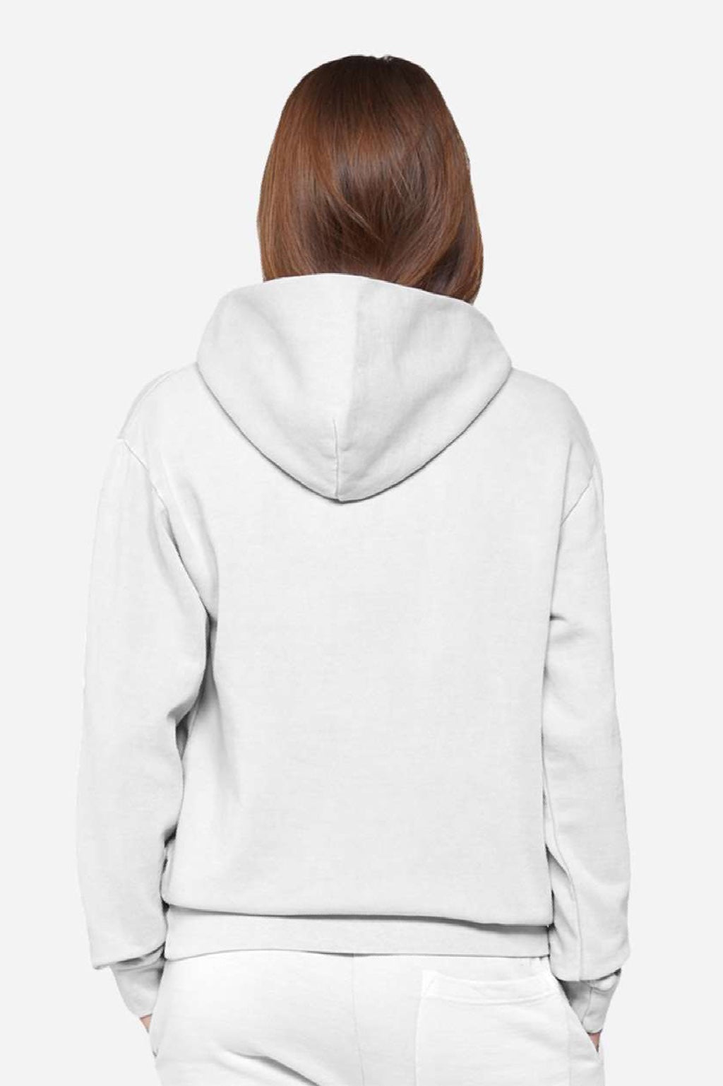 Lane Seven LS16001 Mens Urban Pullover Hooded Sweatshirt Hoodie w/ Pouch Pocket Lunar Rock Grey Model Back