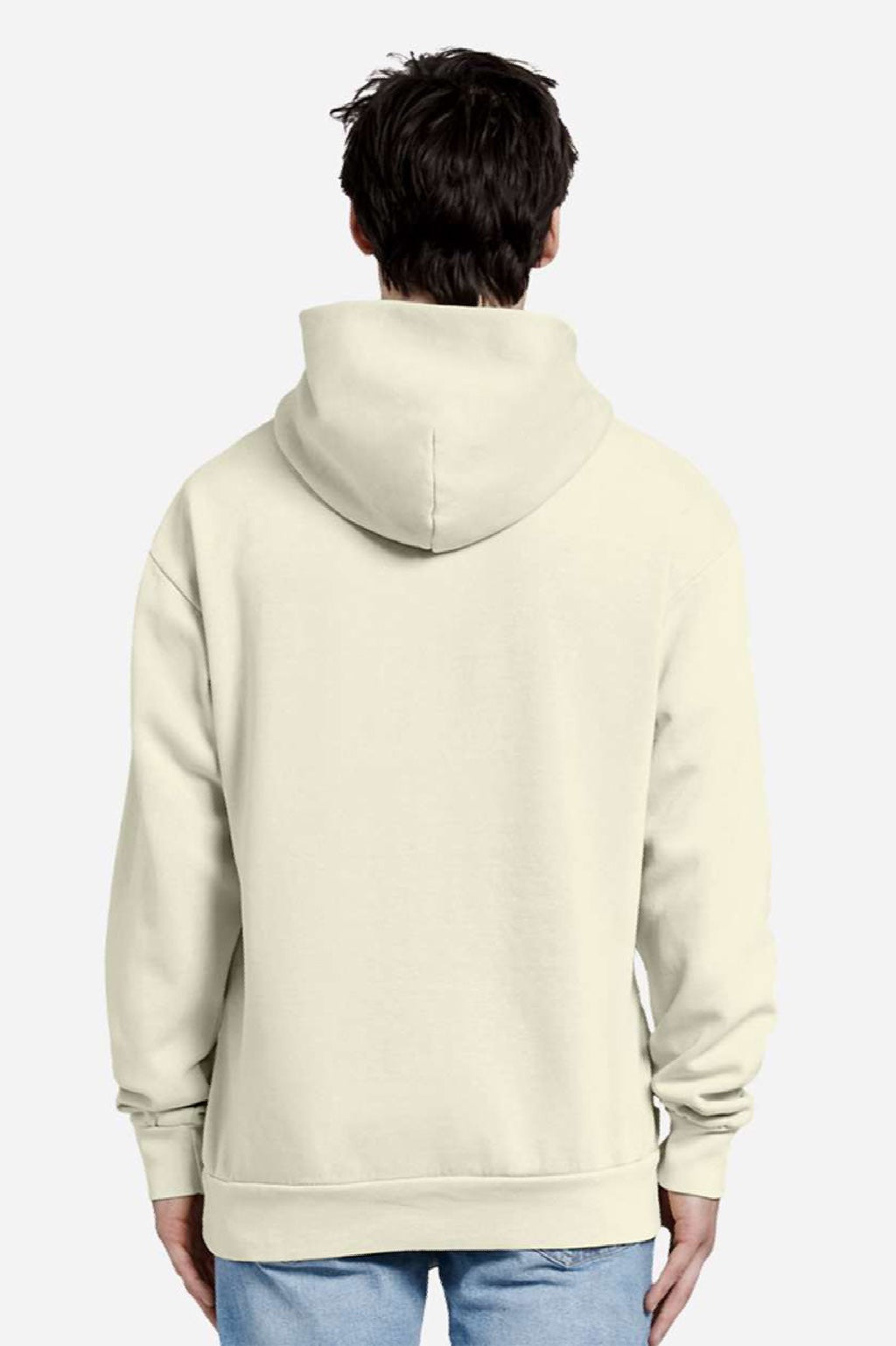 Lane Seven LS16001 Mens Urban Pullover Hooded Sweatshirt Hoodie w/ Pouch Pocket Pistachio Green Model Back