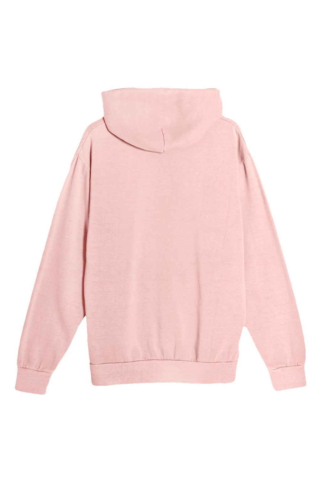 Lane Seven LS16001 Mens Urban Pullover Hooded Sweatshirt Hoodie w/ Pouch Pocket Salmon Pink Flat Back