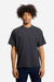 Lane Seven LS16005 Mens Urban Heavyweight Short Sleeve Crewneck T-Shirt Black Model Front