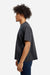 Lane Seven LS16005 Mens Urban Heavyweight Short Sleeve Crewneck T-Shirt Black Model Side