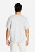 Lane Seven LS16005 Mens Urban Heavyweight Short Sleeve Crewneck T-Shirt Lunar Rock Grey Model Back