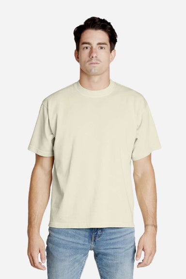 Lane Seven LS16005 Mens Urban Heavyweight Short Sleeve Crewneck T-Shirt Pistachio Green Model Front
