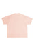 Lane Seven LS16005 Mens Urban Heavyweight Short Sleeve Crewneck T-Shirt Salmon Pink Flat Back