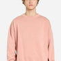 Lane Seven Mens Pigment Dyed Crewneck Sweatshirt - Salmon Pink - Coming Soon