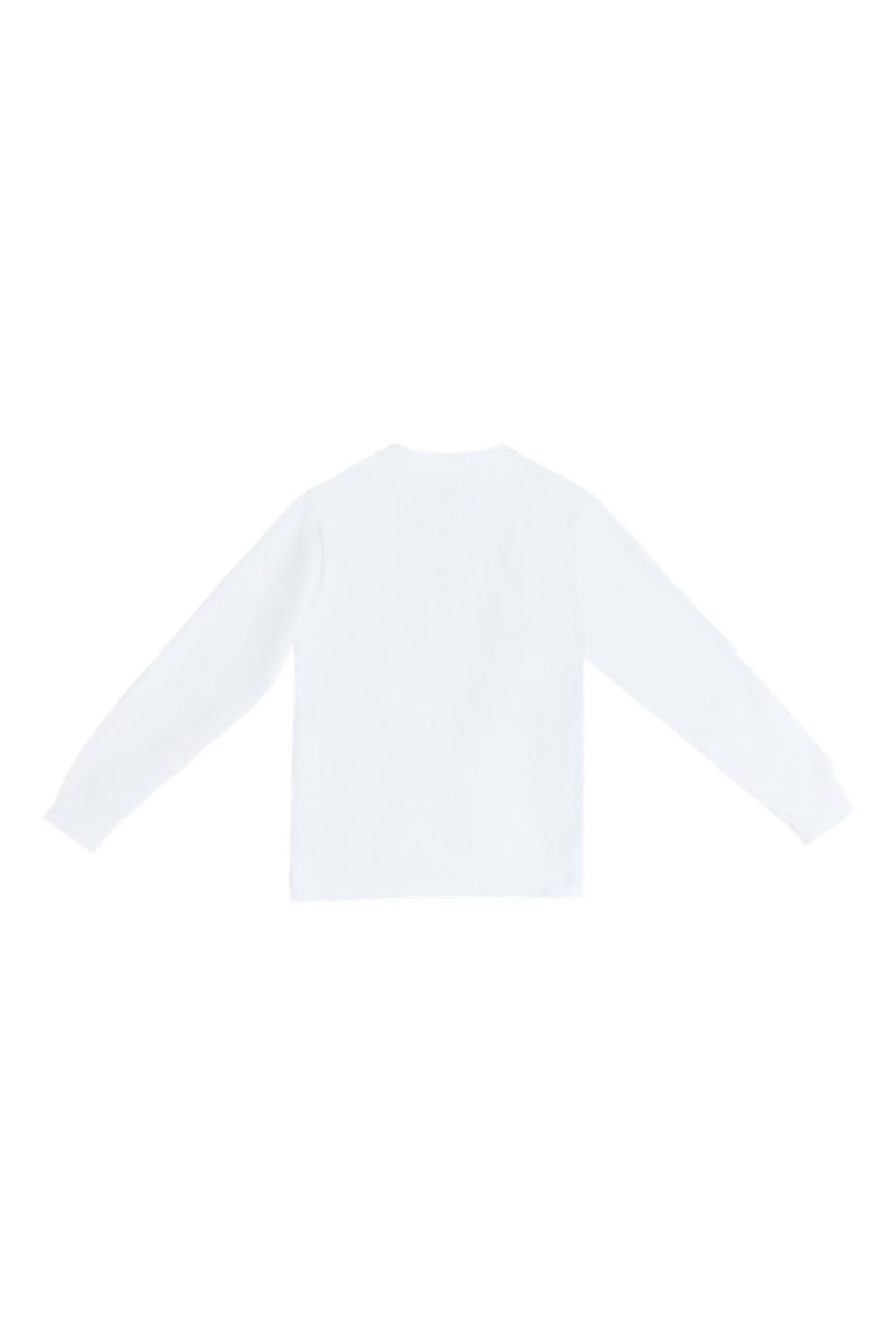 Lane Seven LS16004 Mens Pigment Dyed Crewneck Sweatshirt White Flat Back
