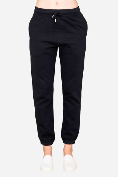 Lane Seven LS16006 Mens Urban Jogger Sweatpants w/ Pockets Black Model Front