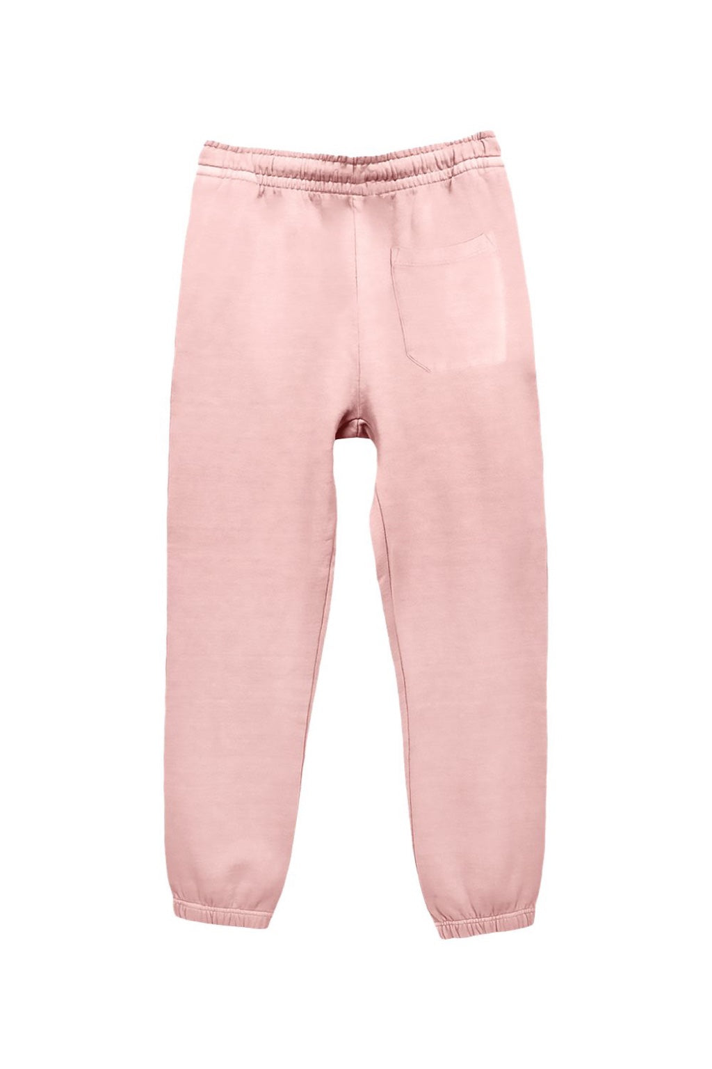 Lane Seven LS16006 Mens Urban Jogger Sweatpants w/ Pockets Salmon Pink Flat Back