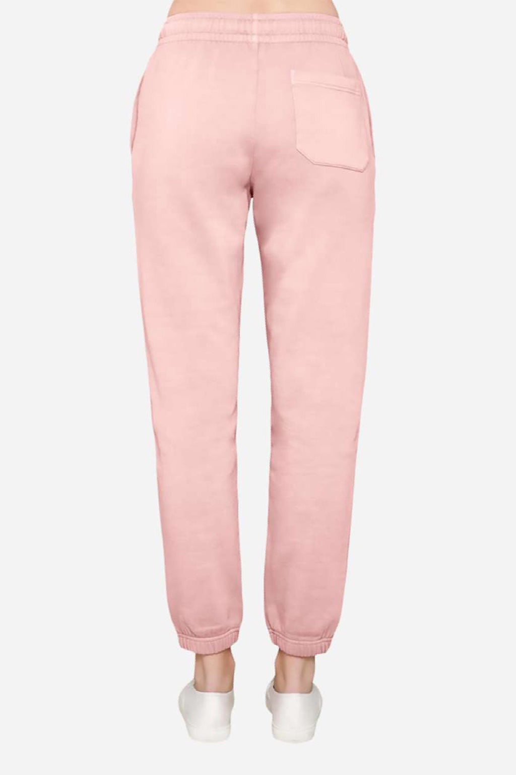 Lane Seven LS16006 Mens Urban Jogger Sweatpants w/ Pockets Salmon Pink Model Back