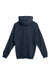 Lane Seven LS14003 Mens Premium Full Zip Hooded Sweatshirt Hoodie w/ Pockets Navy Blue Flat Back
