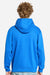 Lane Seven LS14003 Mens Premium Full Zip Hooded Sweatshirt Hoodie w/ Pockets Royal Blue Model Back