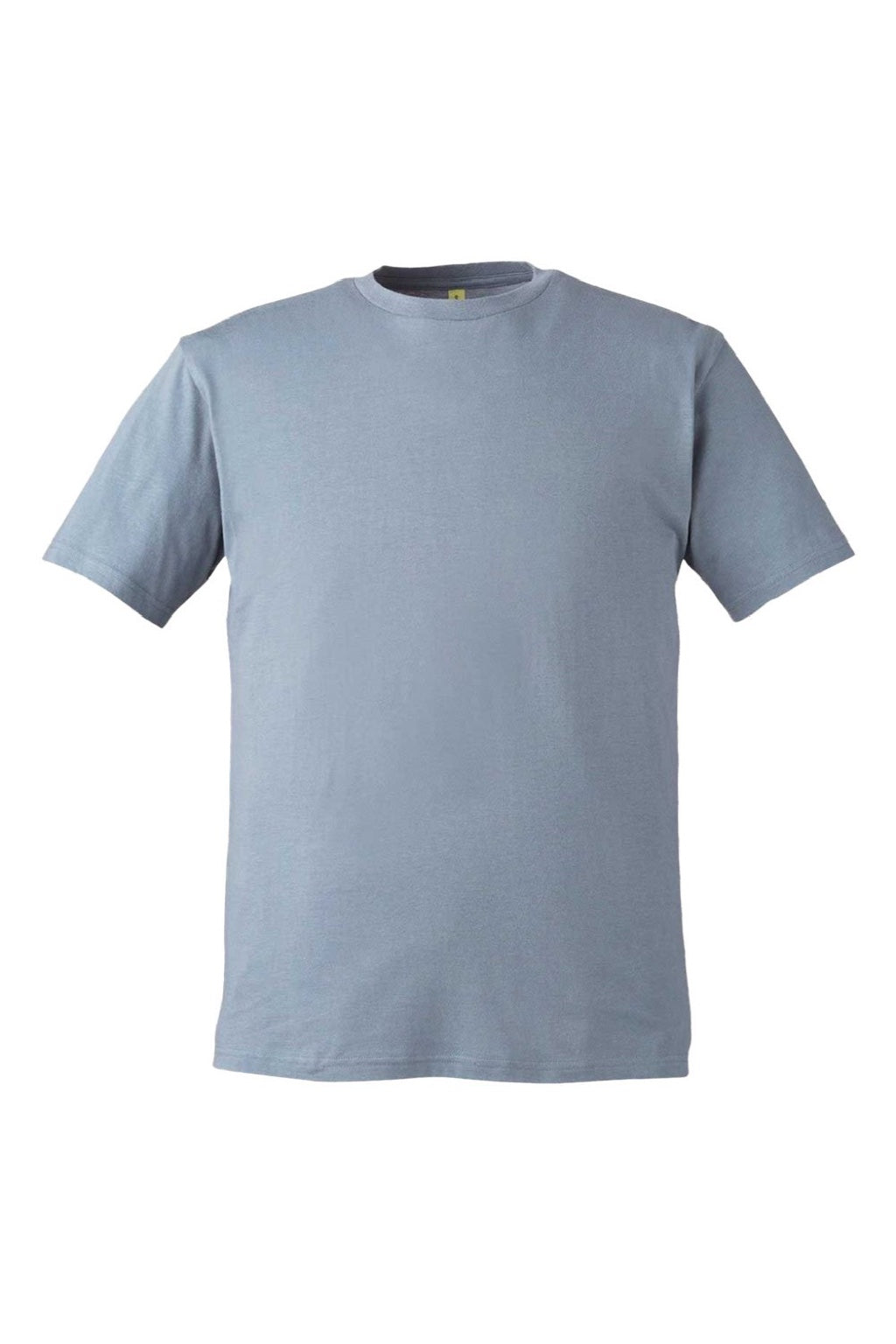 Econscious EC1070 Mens Reclaimist Vibes Short Sleeve Crewneck T-Shirt Basalt Grey Flat Front