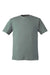 Econscious EC1070 Mens Reclaimist Vibes Short Sleeve Crewneck T-Shirt Sage Leaf Flat Front