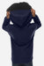 Lane Seven LS1401Y Youth Premium Hooded Sweatshirt Hoodie w/ Pouch Pocket Navy Blue Model Back