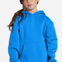Lane Seven Youth Premium Hooded Sweatshirt Hoodie w/ Pouch Pocket - True Royal Blue - NEW