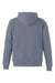 Econscious ec5300 Mens Reclaimist Hooded Sweatshirt Hoodie w/ Pockets Basalt Grey Flat Back