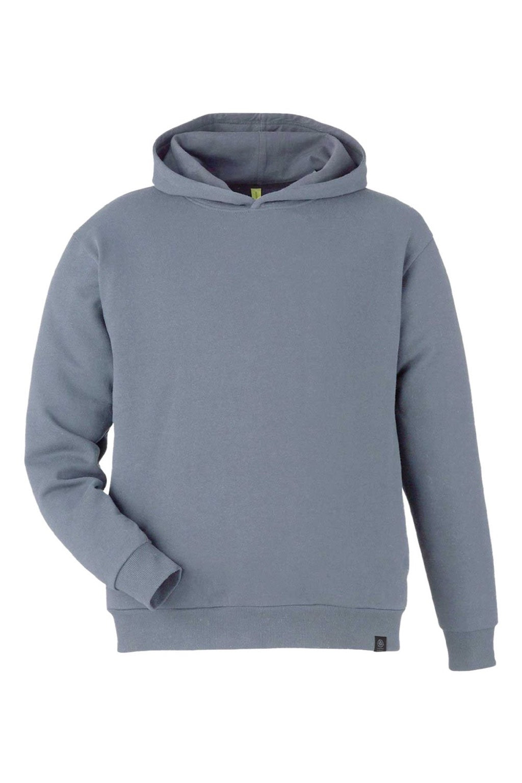 Econscious ec5300 Mens Reclaimist Hooded Sweatshirt Hoodie w/ Pockets Basalt Grey Flat Front