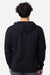 Econscious ec5300 Mens Reclaimist Hooded Sweatshirt Hoodie w/ Pockets Black Model Back