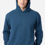 Econscious Mens Reclaimist Hooded Sweatshirt Hoodie w/ Pockets - Tidal Blue - New