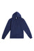 Lane Seven LS18002 Mens Future Fleece Hooded Sweatshirt Hoodie w/ Pouch Pocket Navy Blue Flat Front