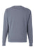Econscious EC5305 Mens Reclaimist Crewneck Sweatshirt w/ Pockets Basalt Grey Flat Back