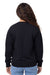 Econscious EC5305 Mens Reclaimist Crewneck Sweatshirt w/ Pockets Black Model Back