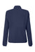 Marmot M12403 Womens Rocklin Fleece 1/4 Zip Jacket Arctic Navy Blue Flat Back