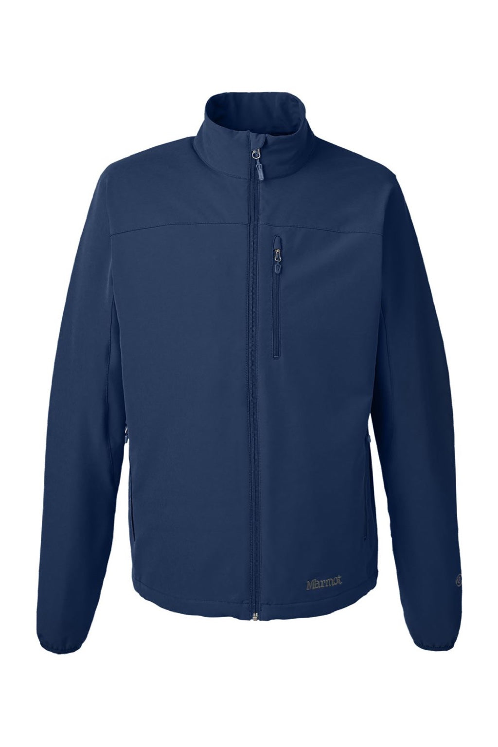 Marmot M16076 Mens Tempo Lightweight Full Zip Jacket Arctic Navy Blue Flat Front