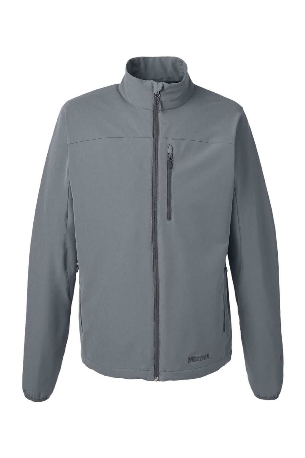 Marmot M16076 Mens Tempo Lightweight Full Zip Jacket Cinder Grey Flat Front