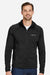 Marmot M15383 Mens Leconte Fleece Full Zip Hooded Jacket Black Model Front