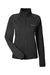 Marmot M15391 Womens Leconte Fleece 1/4 Zip Sweatshirt Black Flat Front