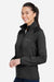 Marmot M15391 Womens Leconte Fleece 1/4 Zip Sweatshirt Black Model Side