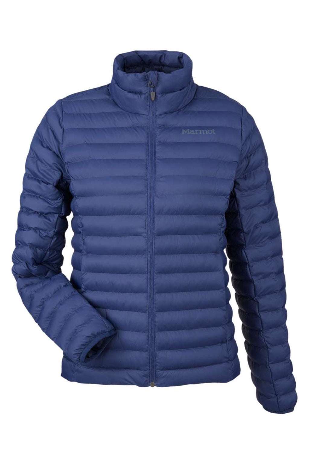 Marmot M15870 Womens Echo Featherless Full Zip Jacket Arctic Navy Blue Flat Front