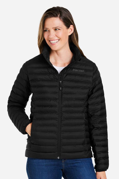 Marmot M15870 Womens Echo Featherless Full Zip Jacket Black Model Front