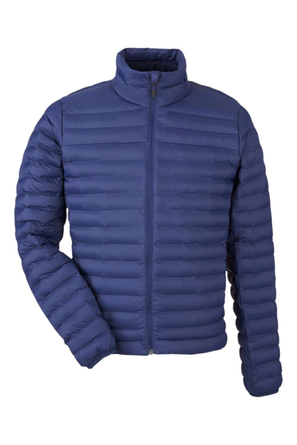 Marmot M15910 Mens Echo Featherless Full Zip Jacket Arctic Navy Blue Flat Front