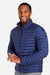 Marmot M15910 Mens Echo Featherless Full Zip Jacket Arctic Navy Blue Model Side
