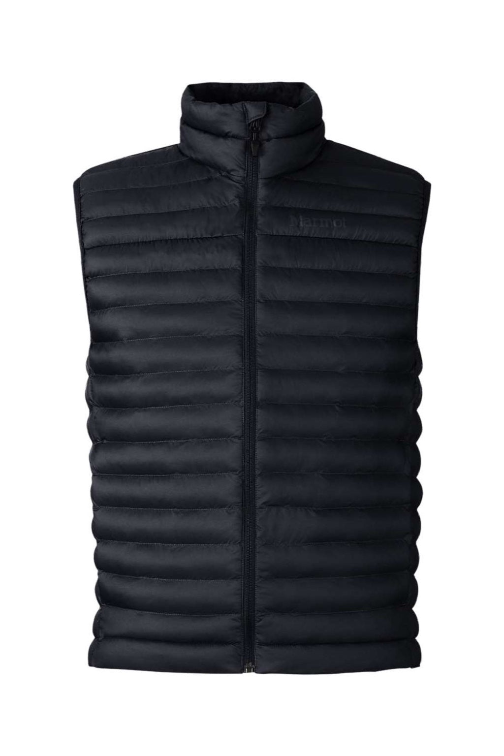 Marmot M15912 Mens Echo Featherless Full Zip Vest Black Flat Front