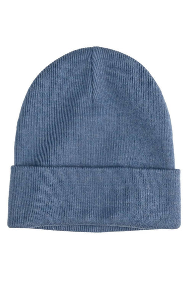 Econscious Hats ec7045 Mens Base Camp Beanie Sea Ice Blue Flat Front