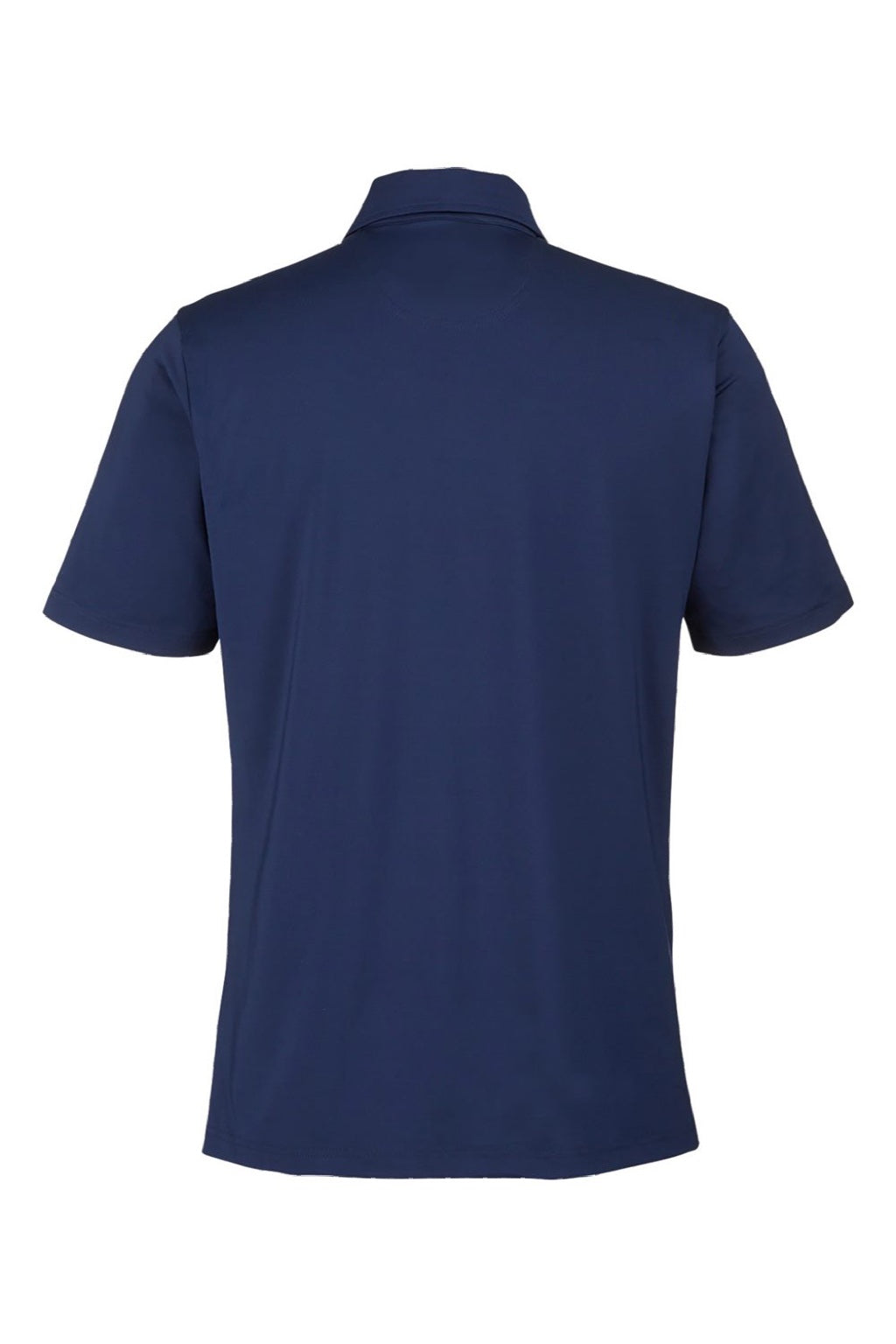 Fairway & Greene F31534 Mens USA Made Tournament Solid Tech Short Sleeve Polo Shirt Marine Blue Flat Back