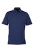 Fairway & Greene F31534 Mens USA Made Tournament Solid Tech Short Sleeve Polo Shirt Marine Blue Flat Front