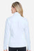 Fairway & Greene F12250 Womens Wells 1/4 Zip Tech Sweatshirt Dream Blue/White Model Back