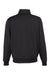 Fairway & Greene C11512 Mens Caves 1/4 Zip Tech Sweatshirt Black/Heather Dark Shadow Grey Flat Back