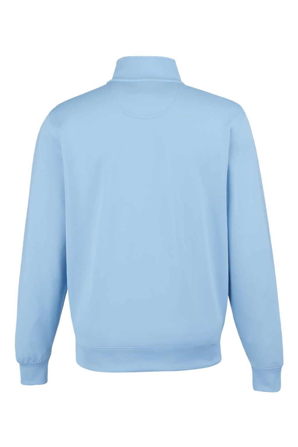 Fairway & Greene C11512 Mens Caves 1/4 Zip Tech Sweatshirt Bluff Blue Flat Back