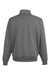 Fairway & Greene C11512 Mens Caves 1/4 Zip Tech Sweatshirt Heather Dark Shadow Grey Flat Back