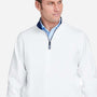 Fairway & Greene Mens Caves Moisture Wicking 1/4 Zip Tech Sweatshirt - White - Coming Soon